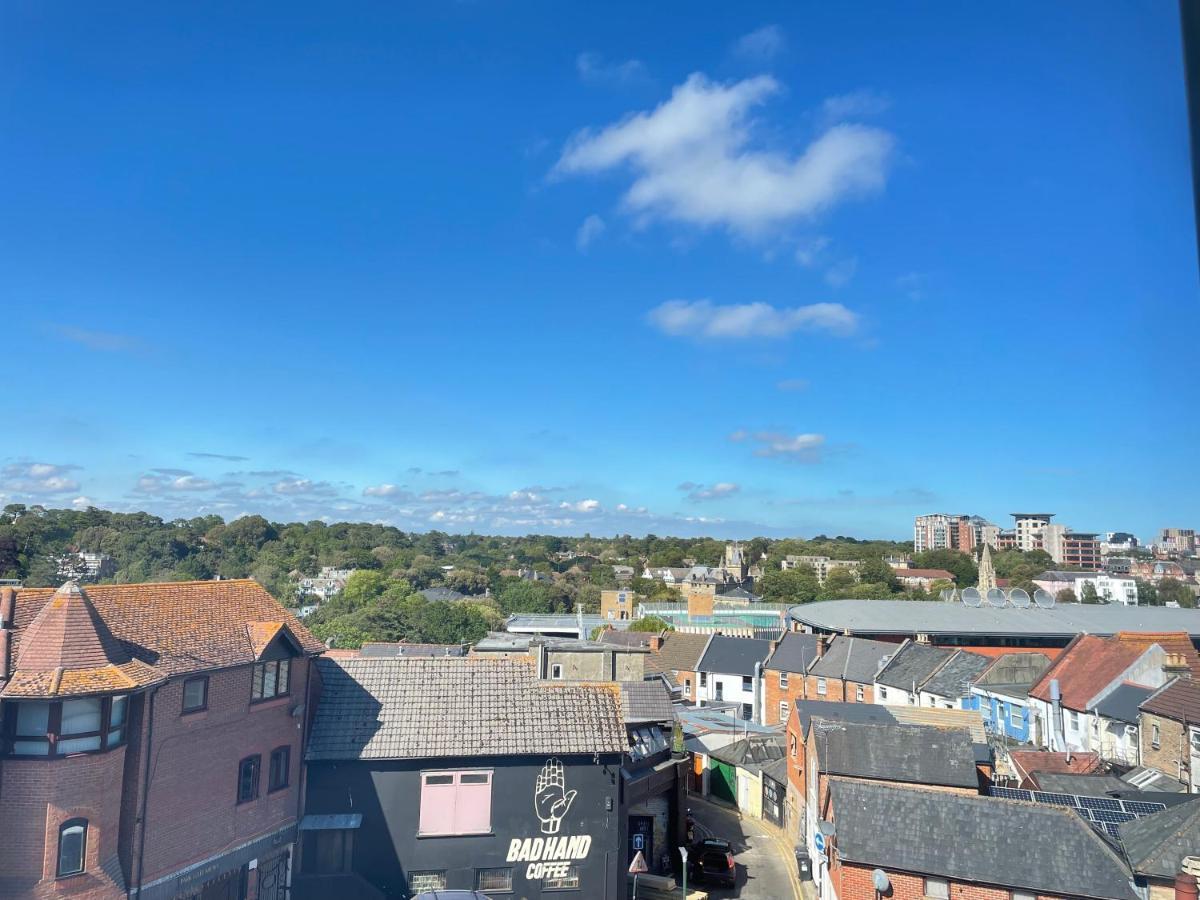Light Airy 3 Bed Town Cntr Flat 700M To The Beach Bournemouth Eksteriør bilde